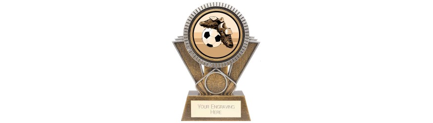 APEX FOOTBALL BOOT AND BALL TROPHY - 3 SIZES - 13CM TO 18CM APEX FOOTBALL BOOT AND BALL TROPHY - 3 SIZES - 13CM TO 18CM